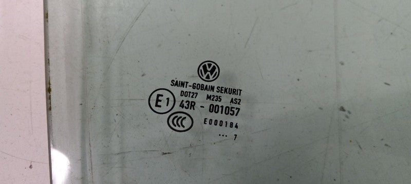 1K4845201B Passenger Right Front Door Glass Window 4 Door Fits 06-09 RABBIT