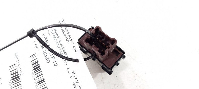 Does Not Apply Nissan Maxima Heated Seat Switch 2011 2012 2013 2014