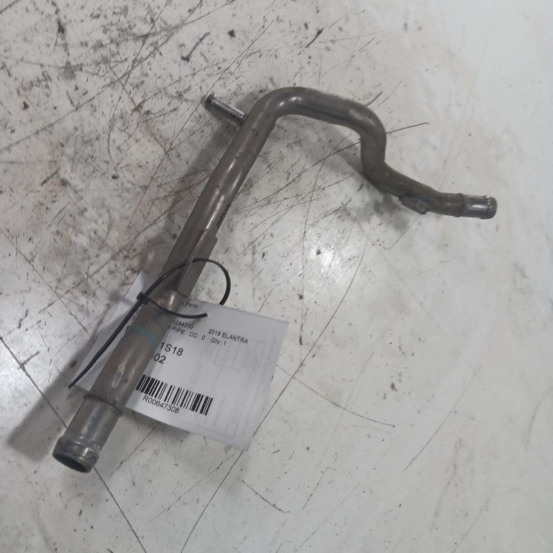 Hyundai Elantra 2.0 Coolant Line Crossover Pipe  2017 2018 2019 2020