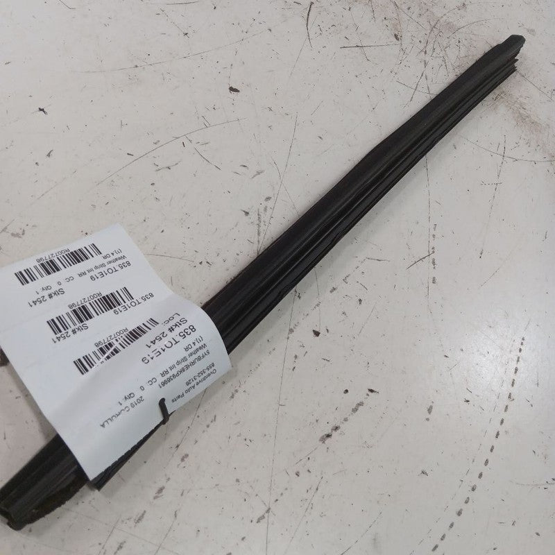 Toyota Corolla Right Rear Weather Strip Interior 2019 2018 2017
