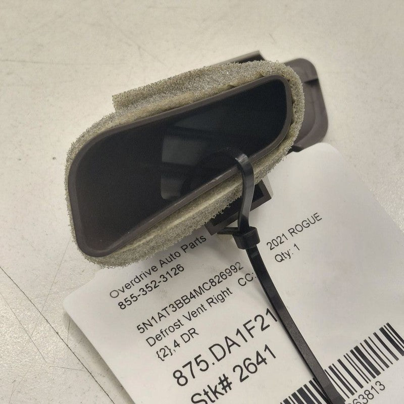 Nissan Rogue Defrost Vent Right Passenger Side 2021 2022 2023