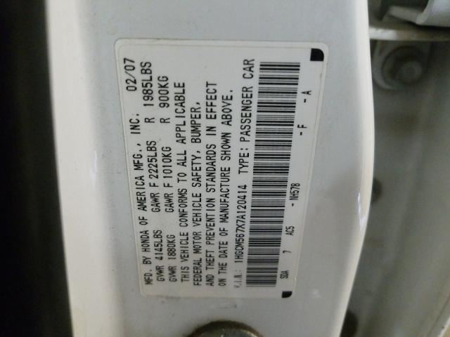 2007 Honda Accord Seat Belt Strap Retractor Right Passenger Rear Back 2005 2006