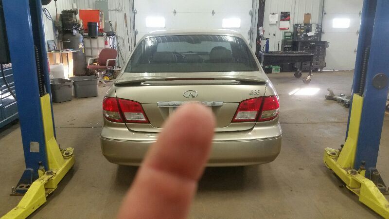 2002 INFINITI I35 Door Ajar Switch Door Open Dome Light 2003 2004