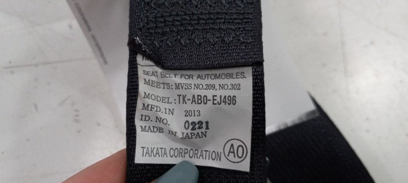 Acura TSX Seat Belt Strap Retractor Left Rear Back 2014 2013 2012 2011