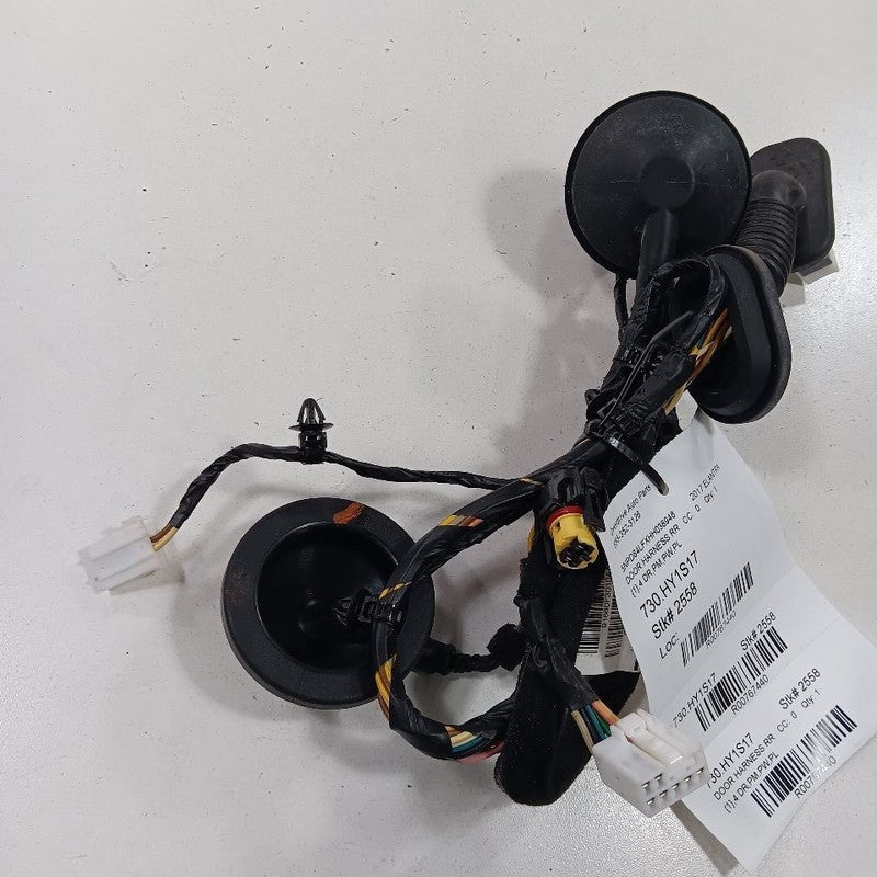 Hyundai Elantra Door Harness Wire Wiring Right Passenger Rear 2017 2018 2019