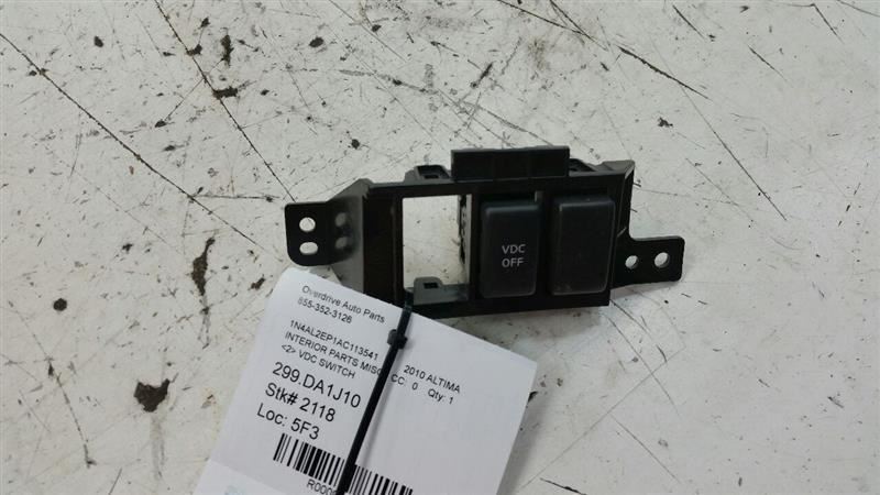 2010 Nissan Altima Interior Parts Misc 2008 2009 2011 2012