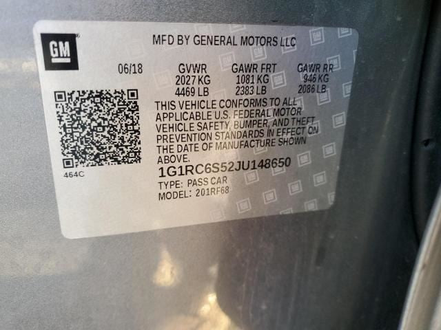 Chevy Volt Speaker Left Driver Front 2019 2018 2017 2016