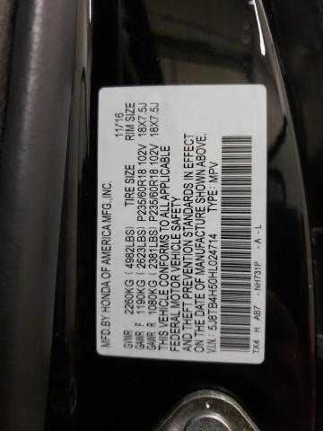 Acura RDX Passenger Right Rear Speaker 2016 2017 2018 OEM