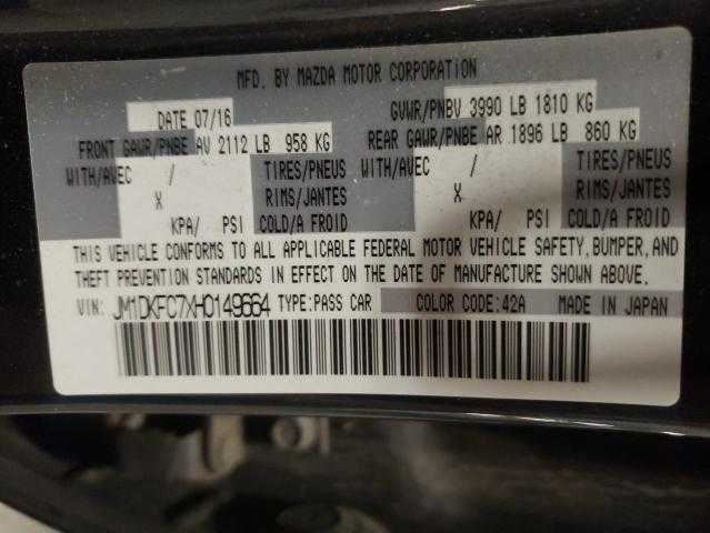 Mazda CX-3 Battery Cable 2016 2017 2018