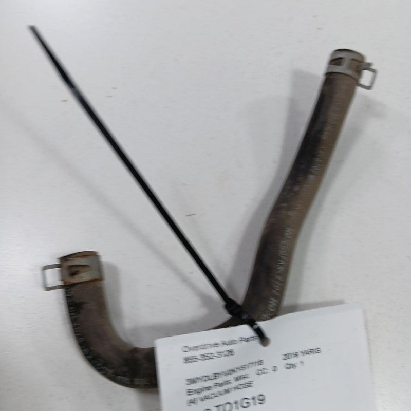 Toyota Yaris 1.5 Vacuum Hose 2020 2019 2018 2017 2016