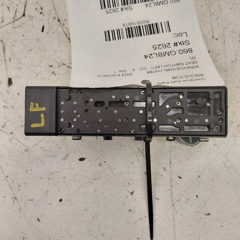Chevy Equinox Seat Switch Left Driver Power Seat Control 2024 2023 20