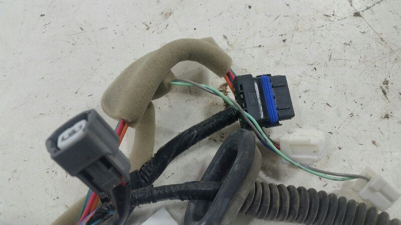 2009 NISSAN VERSA Door Harness Wire Wiring Left Driver Rear Back 2008 2010 2011