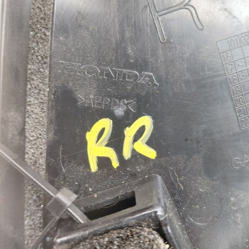 Honda CR-V Passenger Right Rear Door Pillar Applique {72721TLAA0} 2019