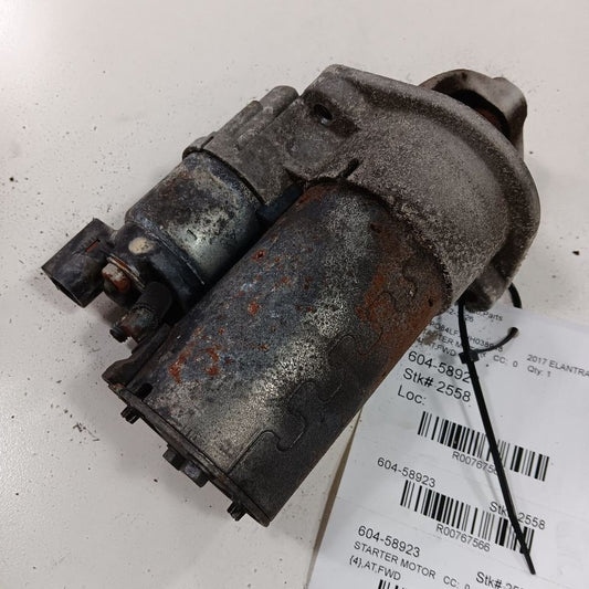 361002E551 Engine Starter Motor US Built Fits 14-20 Hyundai Elantra