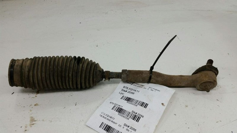2011 Ford Fusion Steering Rack Pinion Tie Rod End W Boot Right Passenger 2012