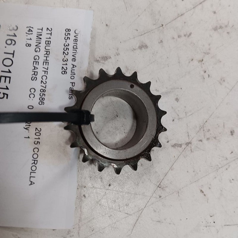 Toyota Corolla 1.8 Timing Gear 2016 2015 2014