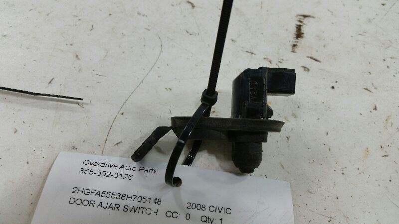 2008 HONDA CIVIC Door Ajar Switch Door Open Dome Light Si 2006 2007 2009 2010