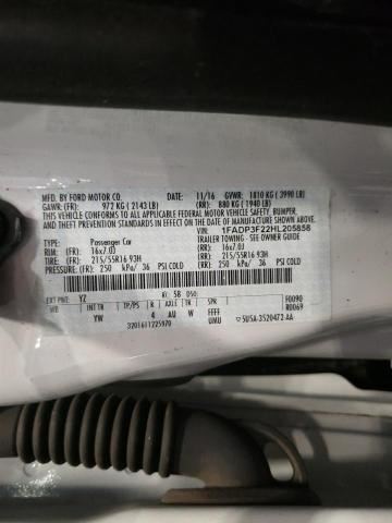 Does Not Apply Ford Focus On Door Seal Rubber Left Driver Rear Back 2018 2017 2016 2015