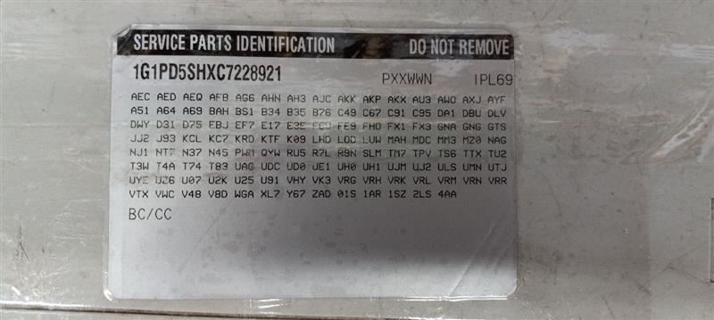 Does Not Apply Chevy Cruze Engine Knock Sensor 2011 2012 2013 2014