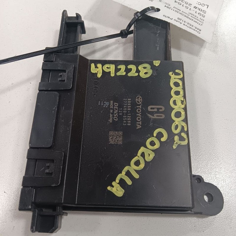 Temperature Blower Motor Control Module Hatchback 19-23 Toyota Corolla