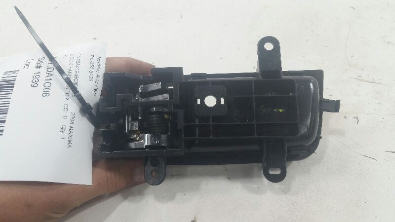 2008 NISSAN MAXIMA Door Handle Right Passenger Rear Interior 2004 2005 2006 2007