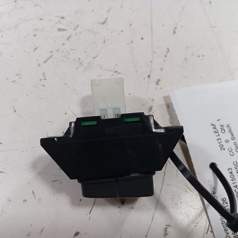 Nissan LEAF Trim Reset Speedometer Dimming Switches 2013 2014 2015 2016 2017