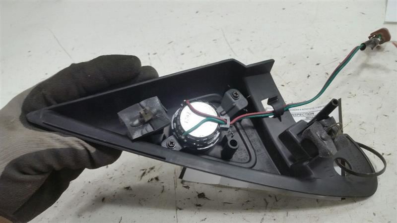 2012 FORD FUSION Mirror Mount Cover Door Trim Left Driver 2008 2009 2010 2011