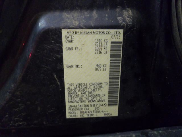 2013 Nissan Altima Timing Gear 2014 2015 2016 2017