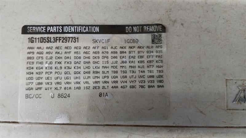 Chevy Malibu Engine Knock Sensor 2013 2014 2015 2016
