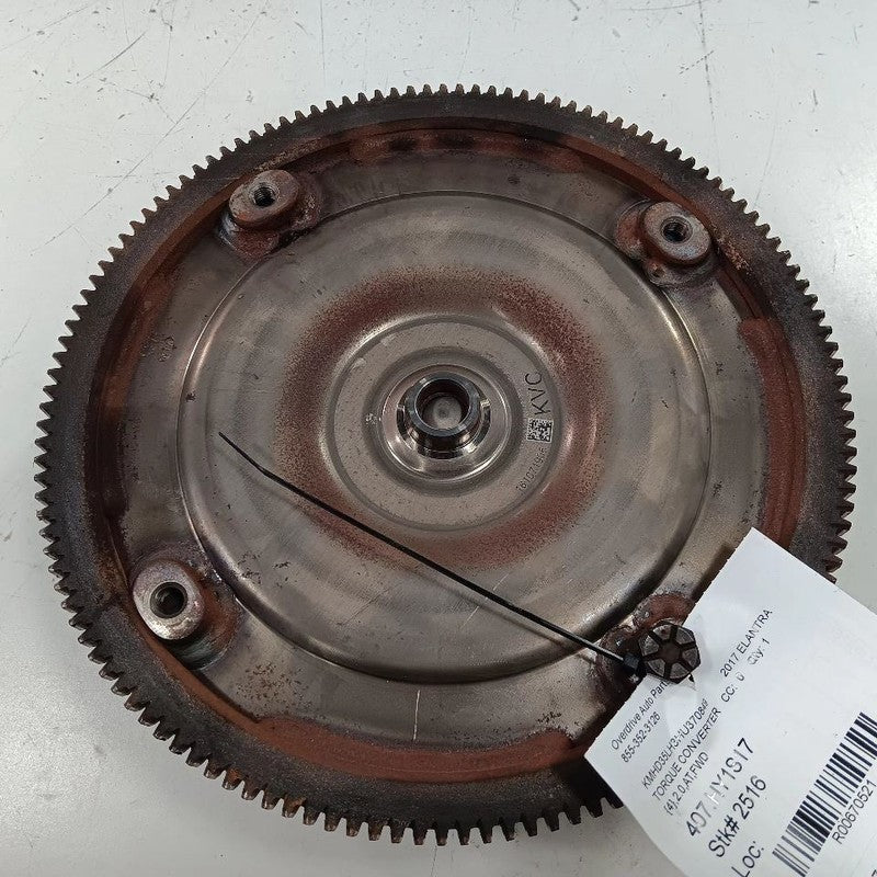 Hyundai Elantra Automatic Transmission Torque Converter 2017 2016 2015 2014