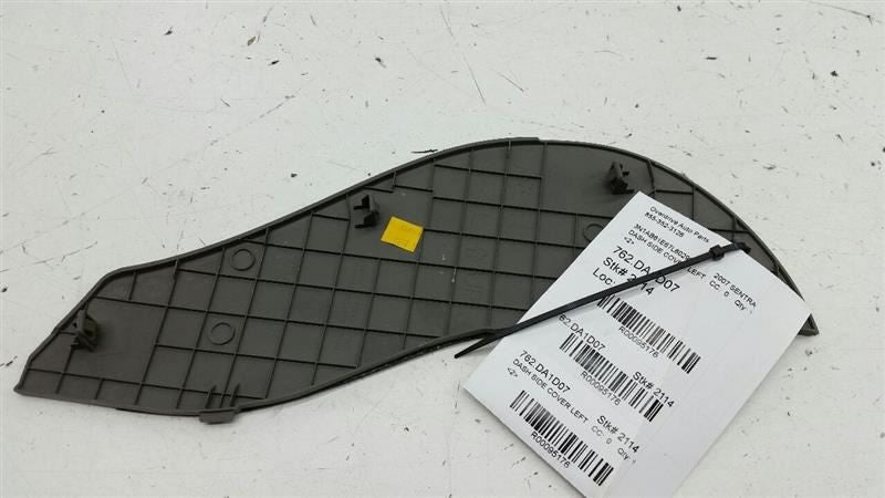 Nissan Sentra Dash Side Cover Left Driver Trim Panel OEM 2007 2008 2009 2010