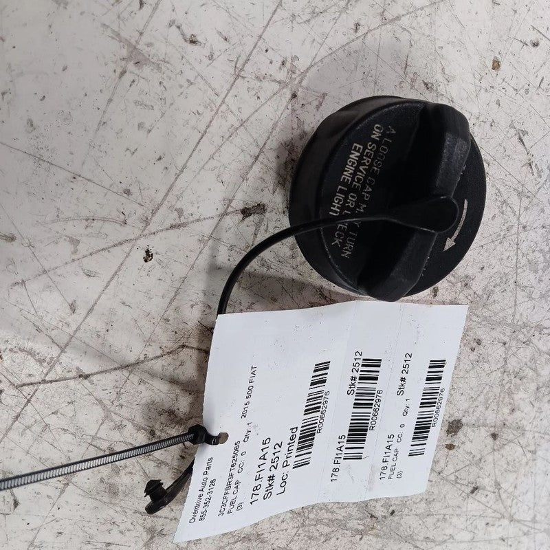 Fiat 500 Gas Tank Fuel Cap 2017 2016 2015 2014 2013 2012