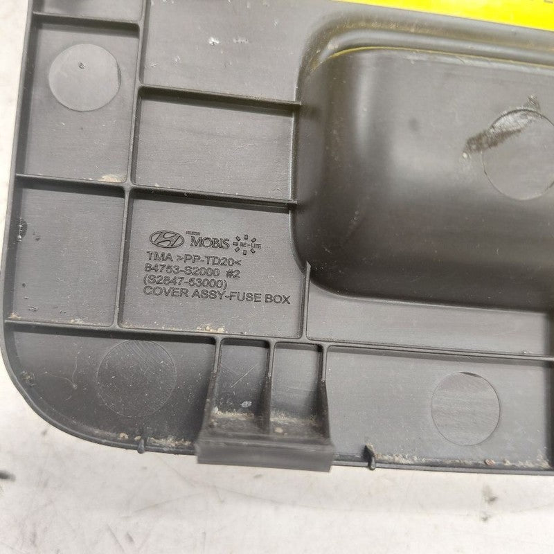 Hyundai Santa Fe Fuse Box Cover 2019 2020