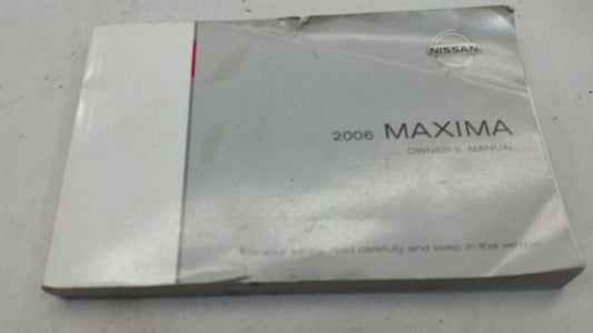Nissan Maxima Owners Manual 2006