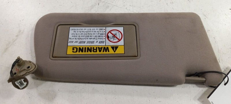 8520239810ZQ Passenger Right Sun Visor With Illumination Fits 01-05 XG SERIES