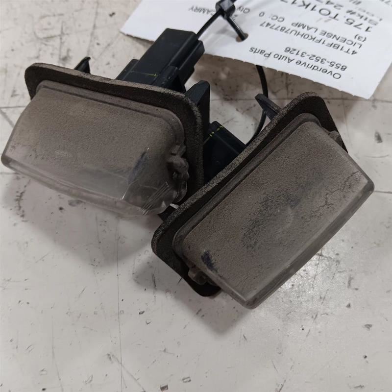 Does Not Apply Toyota Camry License Plate Light Lamp 2012 2013 2014 2015 2016 2017