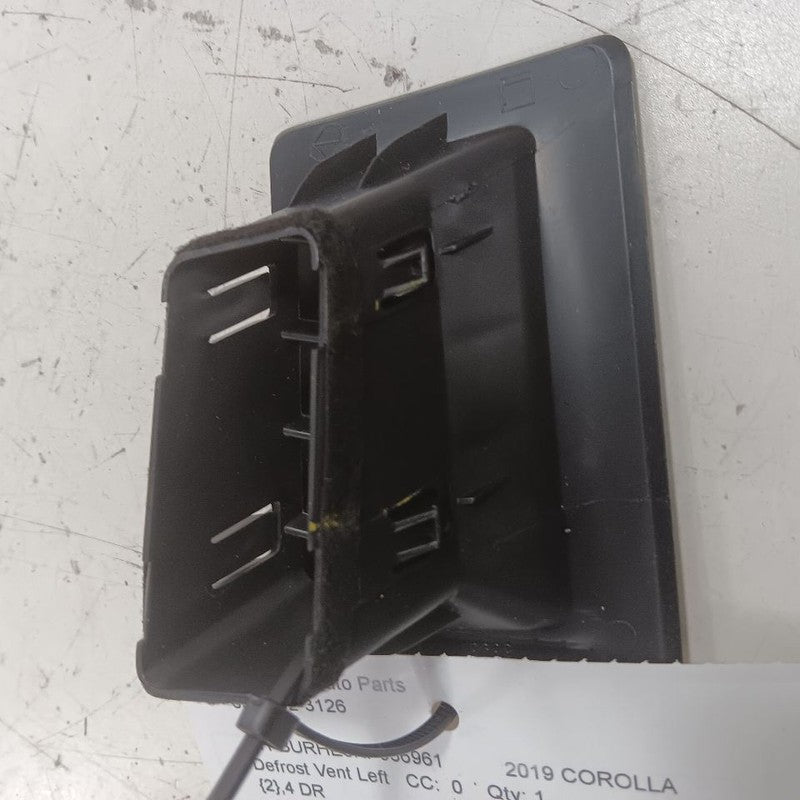 Toyota Corolla Defrost Vent Left Driver Side 2019 2018 2017