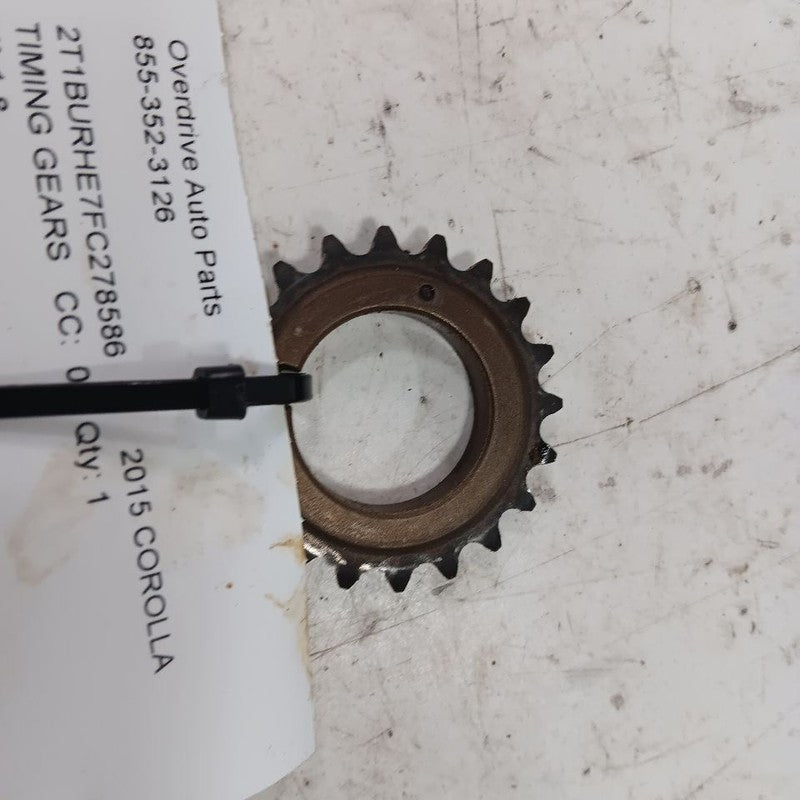 Toyota Corolla 1.8 Timing Gear 2016 2015 2014