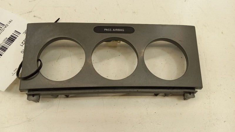 Nissan Sentra Temp Temperature Control Bezel Surround Dash Trim 2008 2009 2010 2