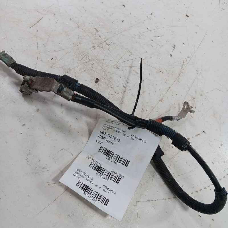 Toyota Corolla Battery Cable  2016 2015 2014