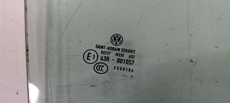1K4845201B Passenger Right Front Door Glass Window 4 Door Fits 06-09 RABBIT