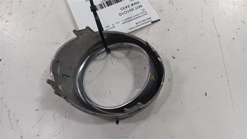 Infiniti G37 Front Bumper Fog Light Insert Trim Bezel Left Driver Side 2009 201