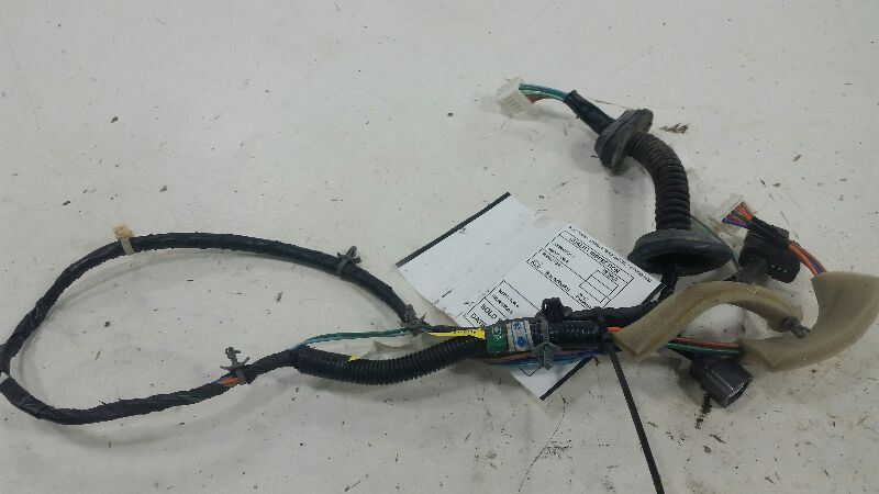 2009 NISSAN VERSA Door Harness Wire Wiring Left Driver Rear Back 2008 2010 2011