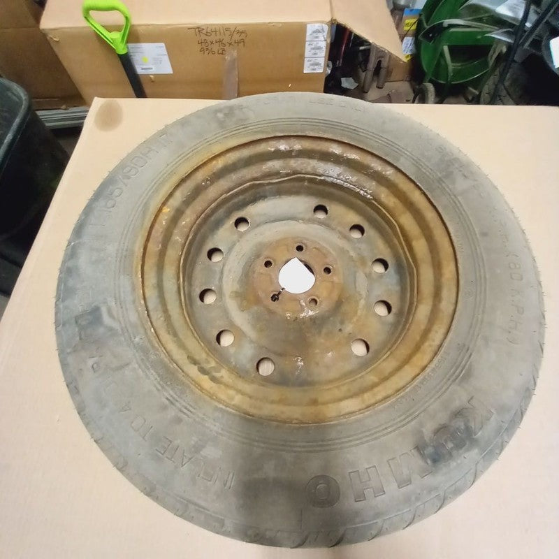 Wheel 17x4 Steel Compact Spare Rim And Tire Fits 07-20 Hyundai Santa F