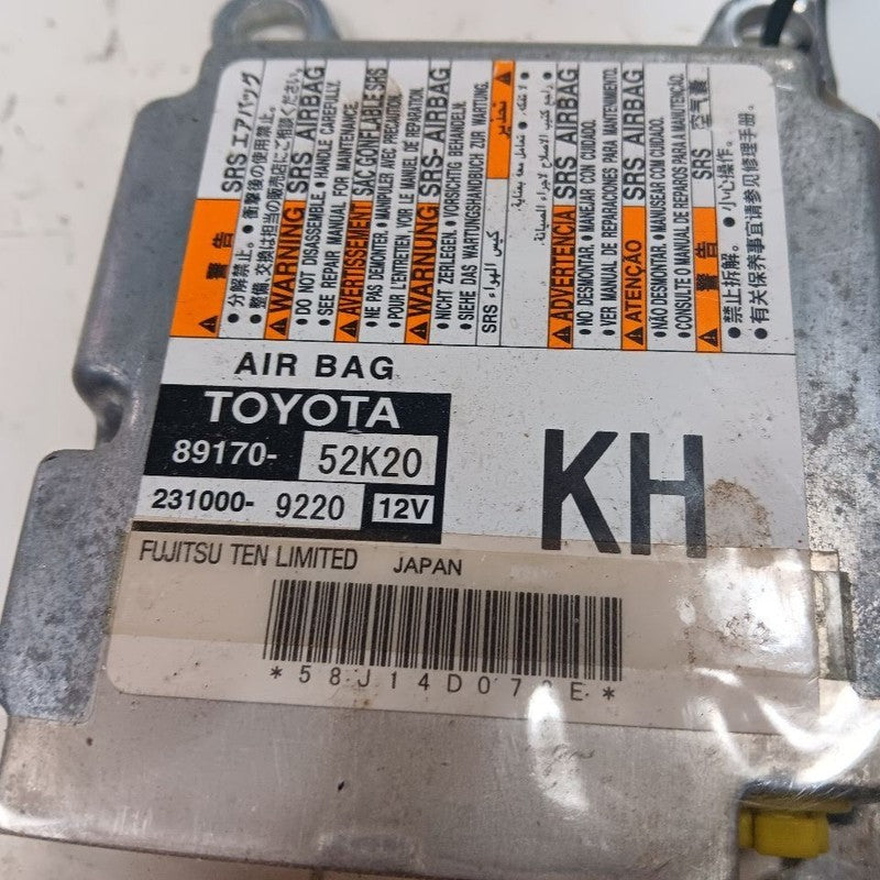 8917052K20 Control Module Toyota Prius C VIN B3 15 Toyota Prius