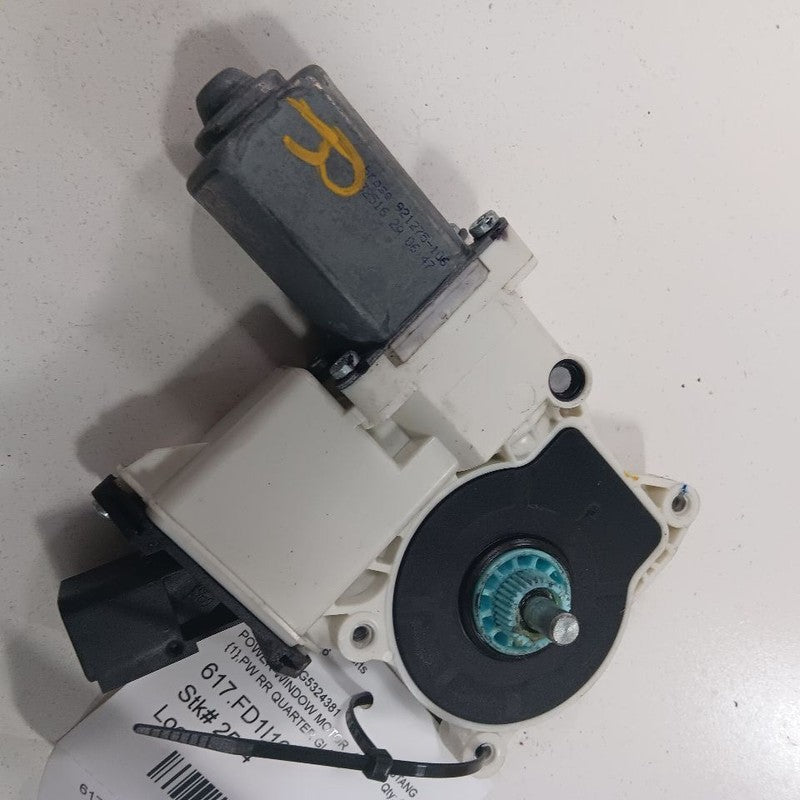 Ford Mustang Passenger Right Rear Quarter Glass Window Motor 2015 2016 2017