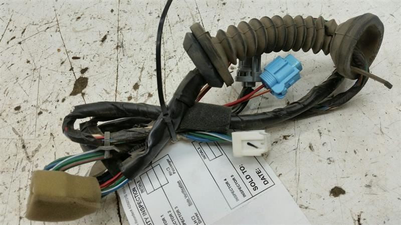 Nissan Sentra Door Harness Wire Wiring Right Passenger Rear 2003 2004 2005 2006