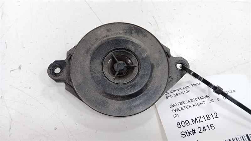 Mazda CX-9 Tweeter Right Passenger Tweeter Speaker 2012 2011 2010