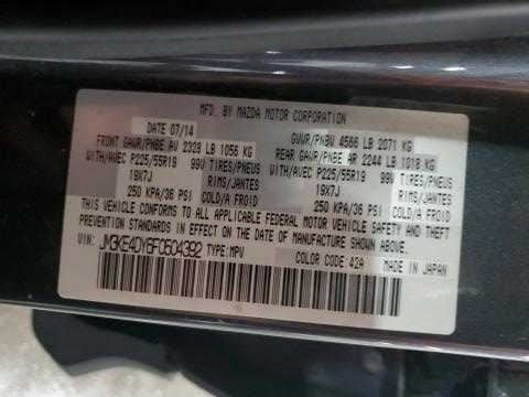 Mazda CX-5 2.5 Engine Coolant Temperature Sensor 2016 2015 2014 2013