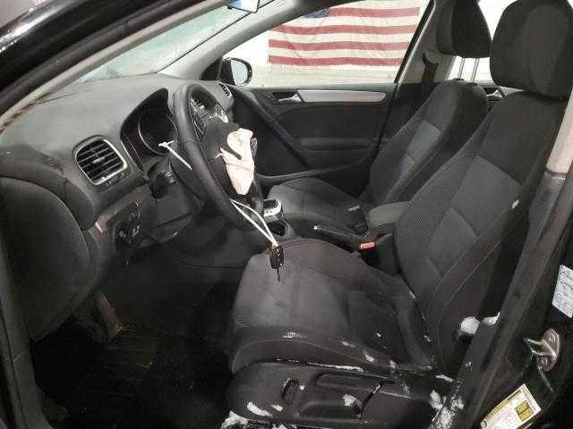 Volkswagen Golf Door Handle Left Rear Interior Inside 2010 2011 2012 2013